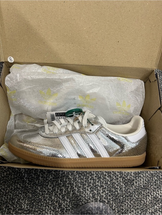 adidas Shoes - Adidas samba OG silver metallic